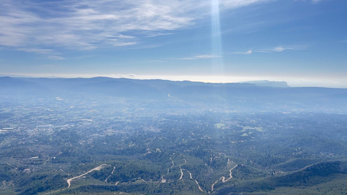 Le Garlaban, sentier des scolopendres