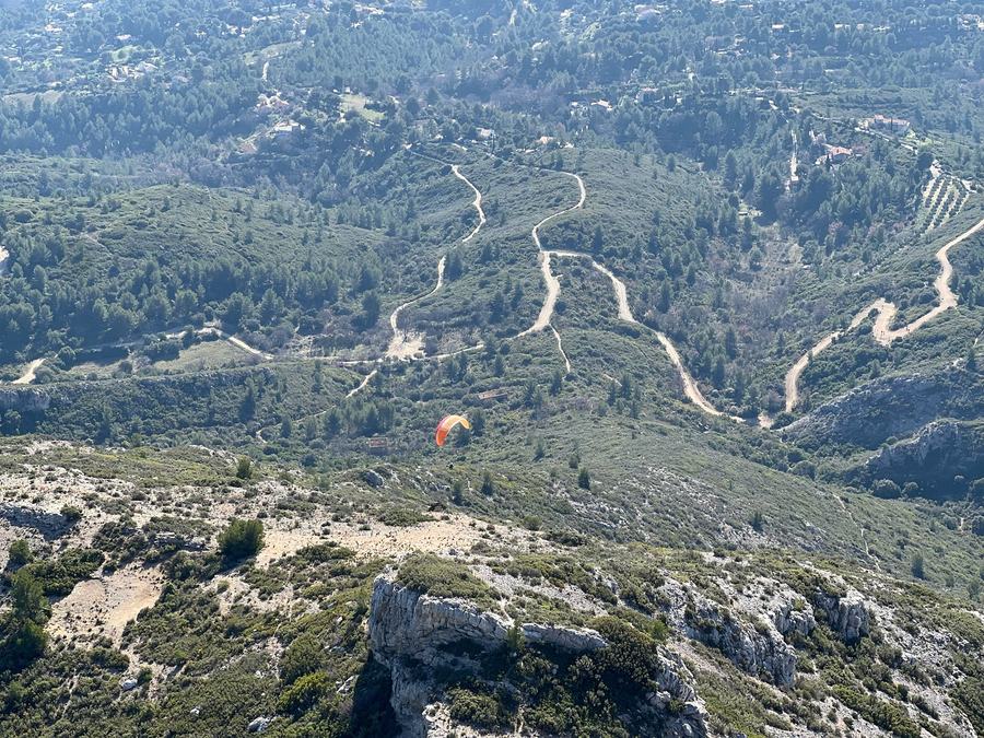 Le Garlaban, sentier des scolopendres
