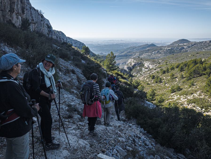 Le Garlaban, sentier des scolopendres