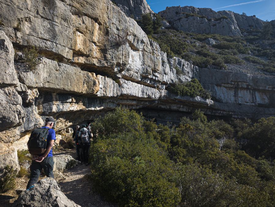 Le Garlaban, sentier des scolopendres