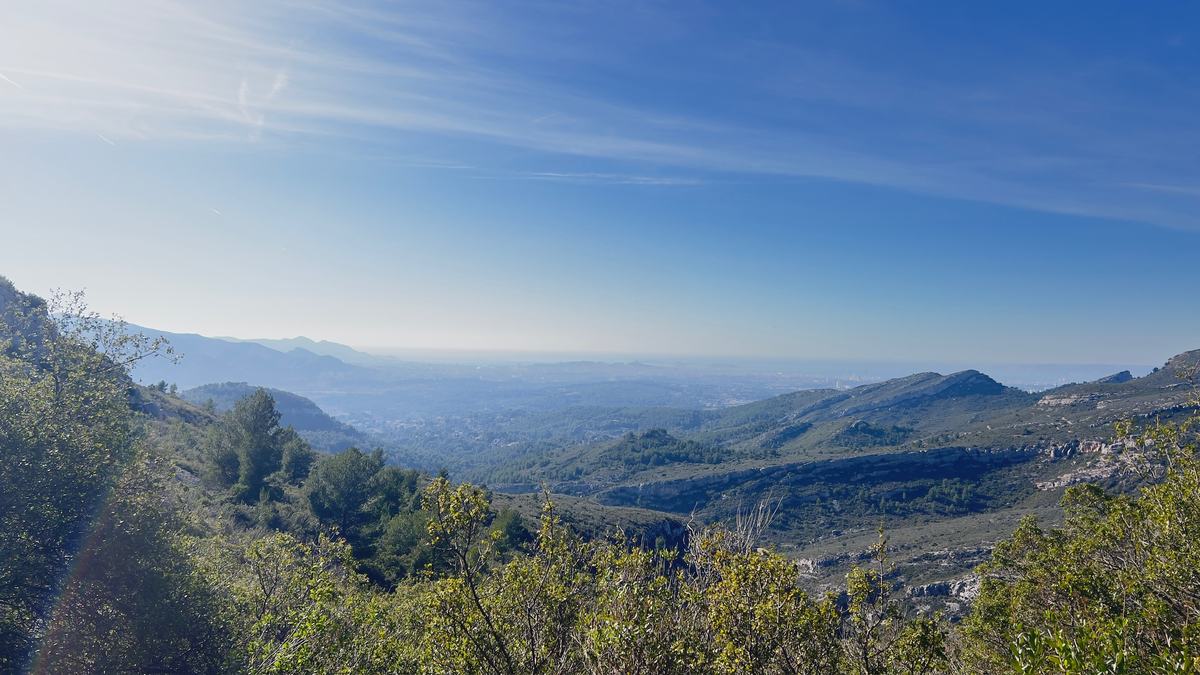 Le Garlaban, sentier des scolopendres