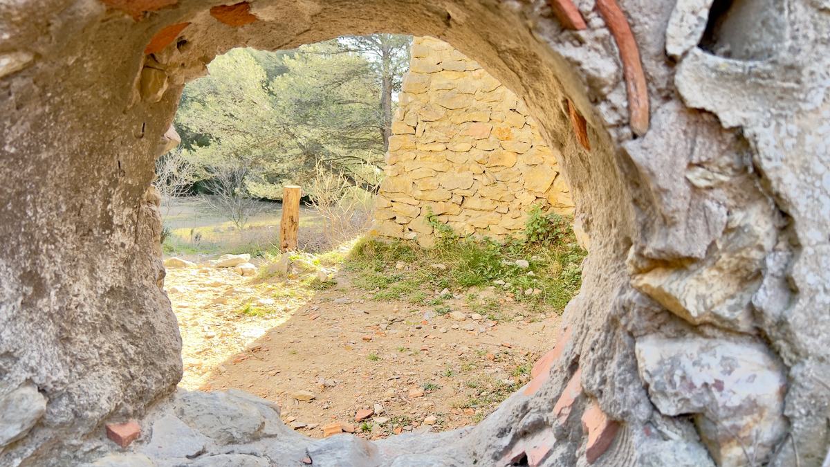 Le Garlaban, sentier des scolopendres