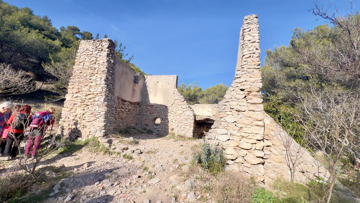 Le Garlaban, sentier des scolopendres
