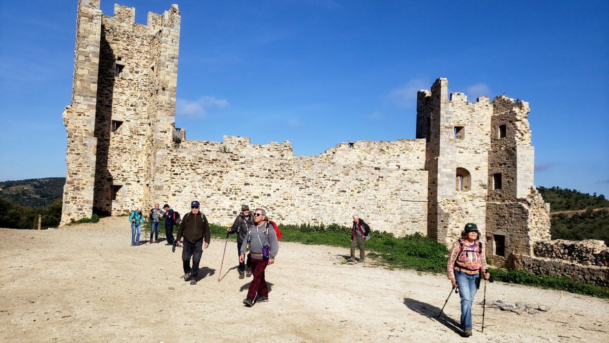 Hyères, les Maurettes, le château