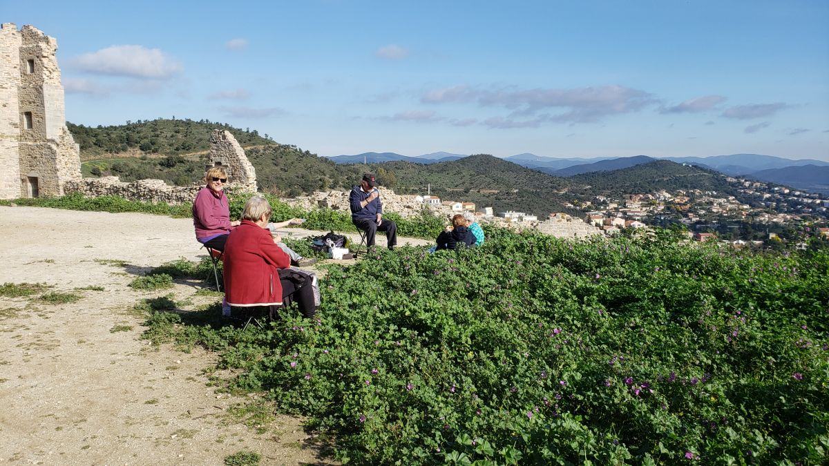 Hyères, les Maurettes, le château