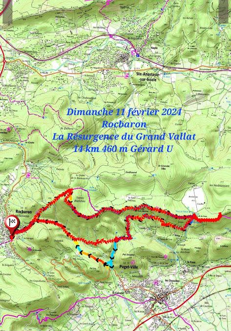 Rocbaron, résurgence du Grand Valat