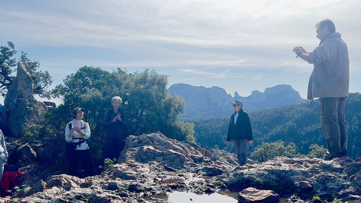 Estérel, l'Uzel et le pic d'Aurelle
