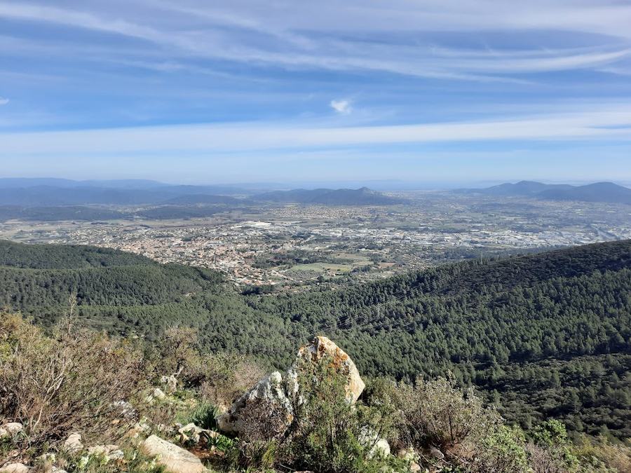 Solliès-Ville, montée du Coudon