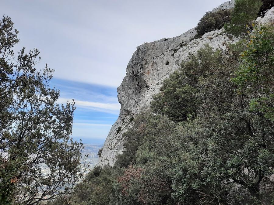 Solliès-Ville, montée du Coudon