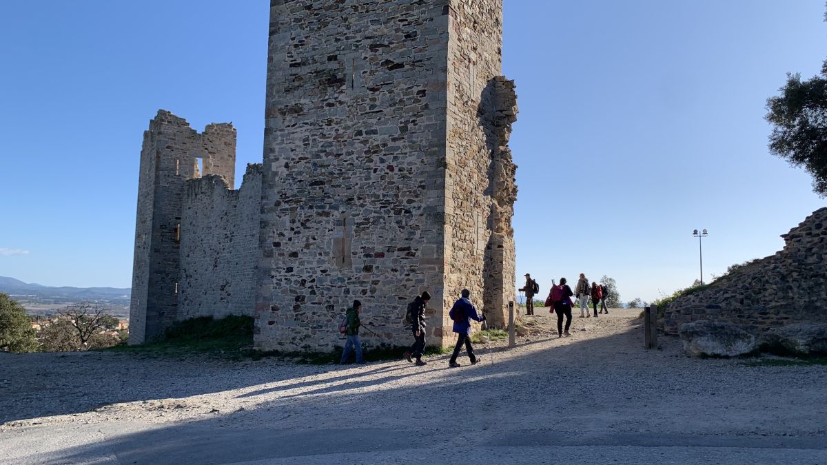 Hyères, les Maurettes et château