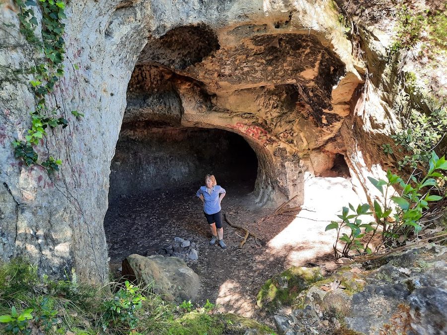 Le Revest, les grottes de sable