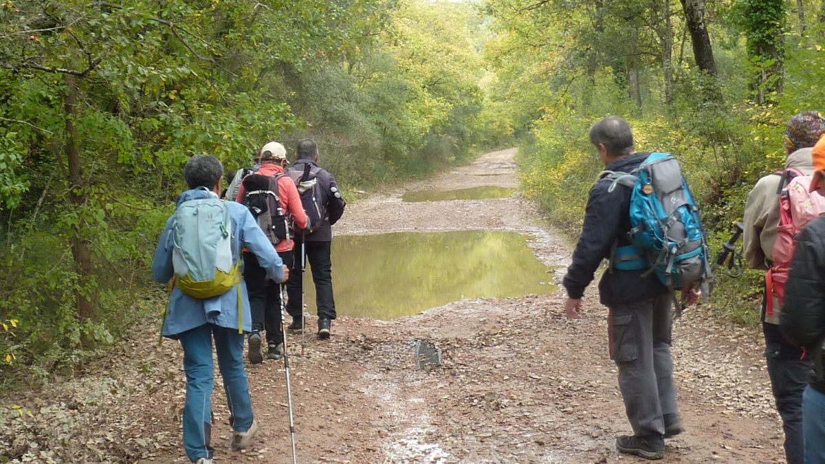 Flassans, la voie aurélienne