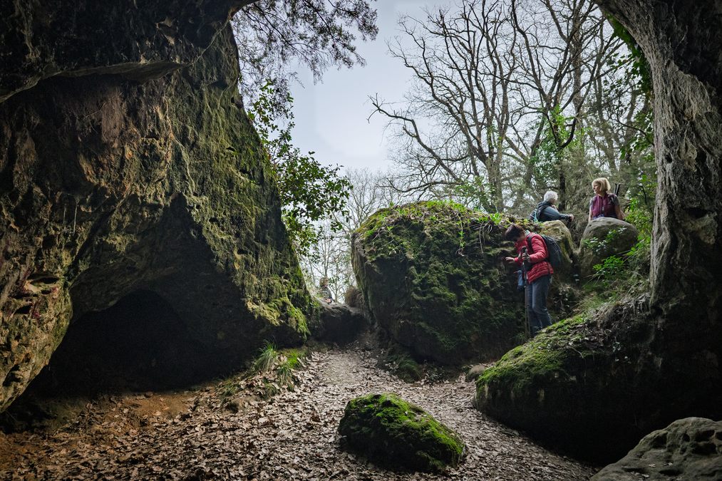 Le Revest, grottes de sable
