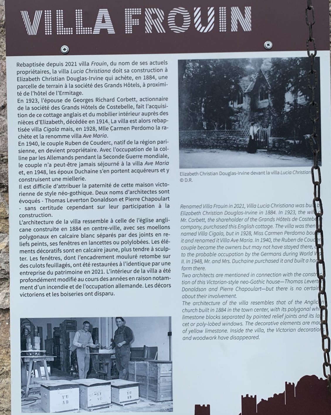 La Maunière -
					l'Almanarre - Notre Dame de la Consolation